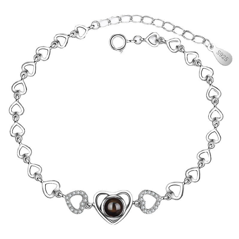 Language I Love You Heart To Heart Bracelet