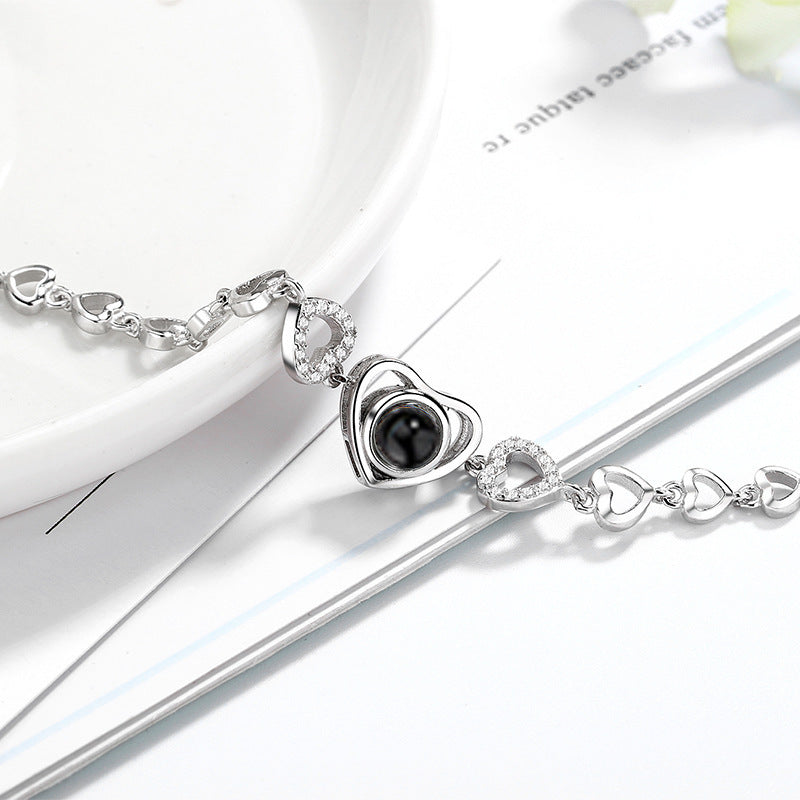 Language I Love You Heart To Heart Bracelet