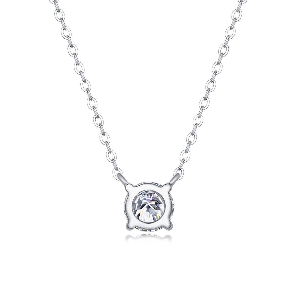 Forever Heart – Elegant Moissanite Pendant Necklace
