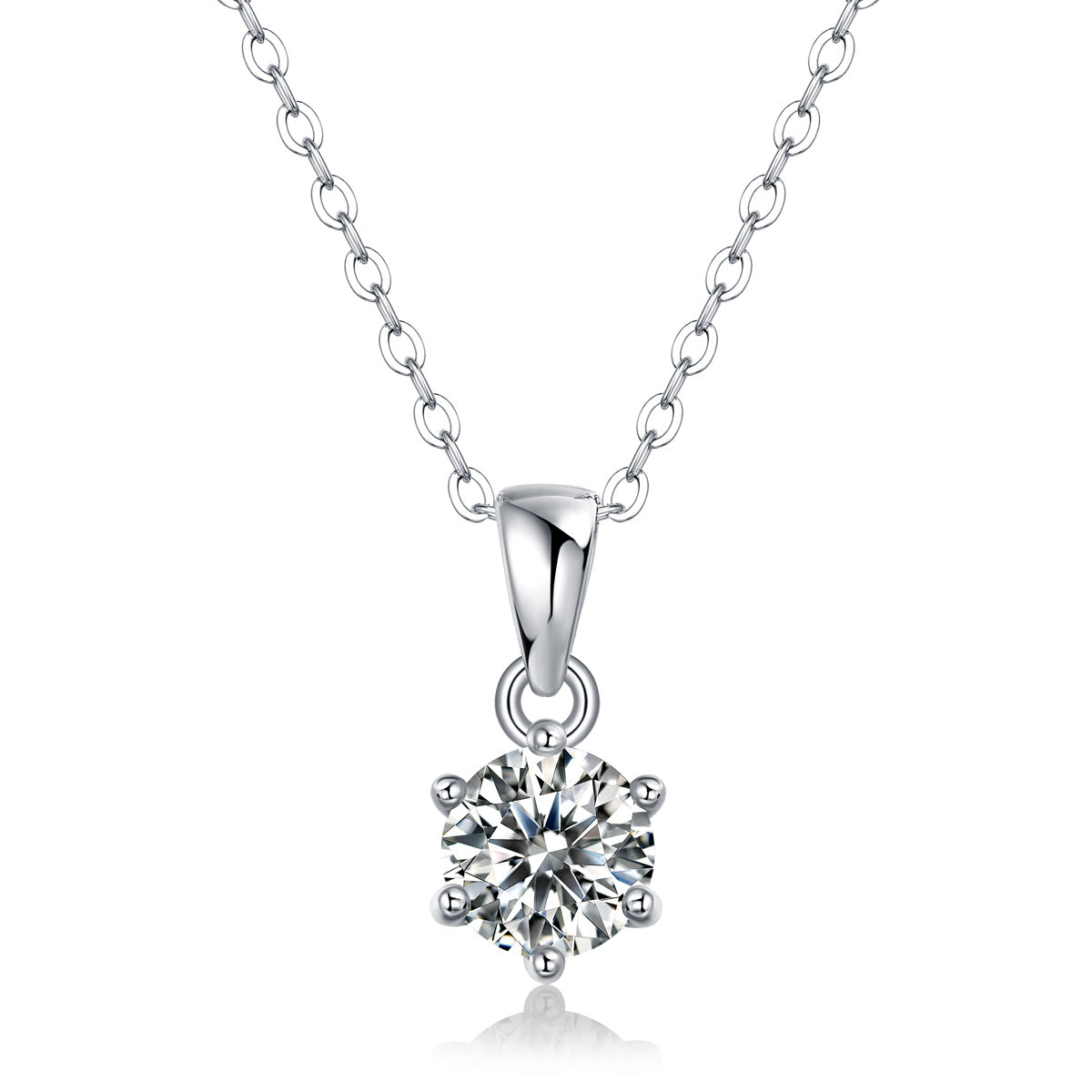 Breeze Dance” – Moissanite Necklace Trio Set (1ct–3ct)